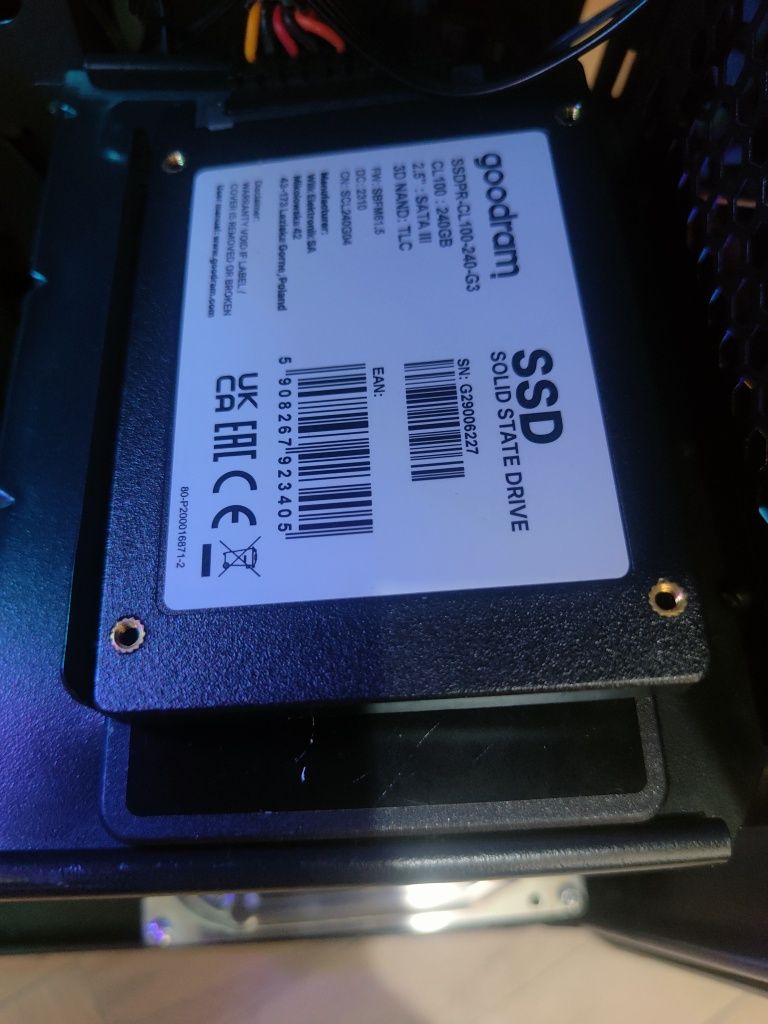 Komputer gamingowy i7 / GTX 1660 Super / 16 GB RAM / SSD+HDD / CS2 160