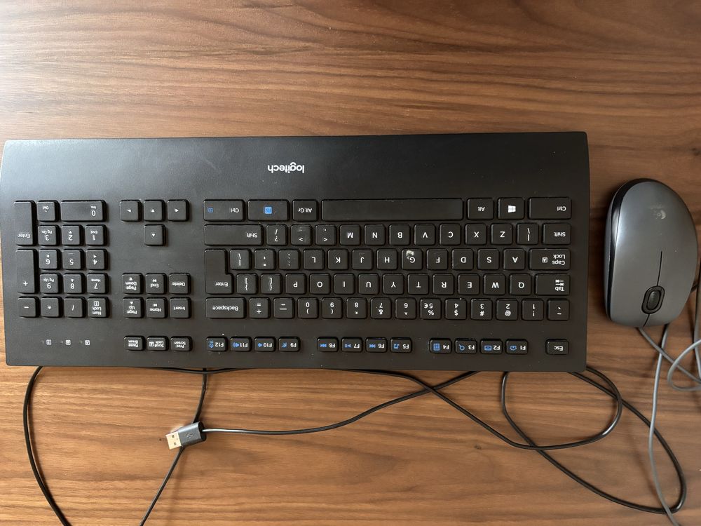Klawiatura + myszka Logitech
