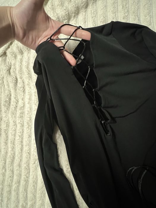 Боді жіноче чорне