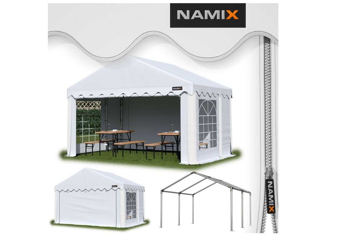 Namiot BASIC 3x3 imprezowy handlowy ogrodowy eventowy PE 240g/m2