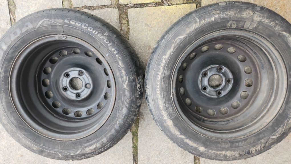 Koła vw 5x112 6jx15h2 et47 Fulda 195/65r15