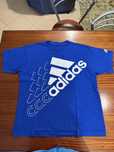 T-Shirt Azul Adidas, tamanho M