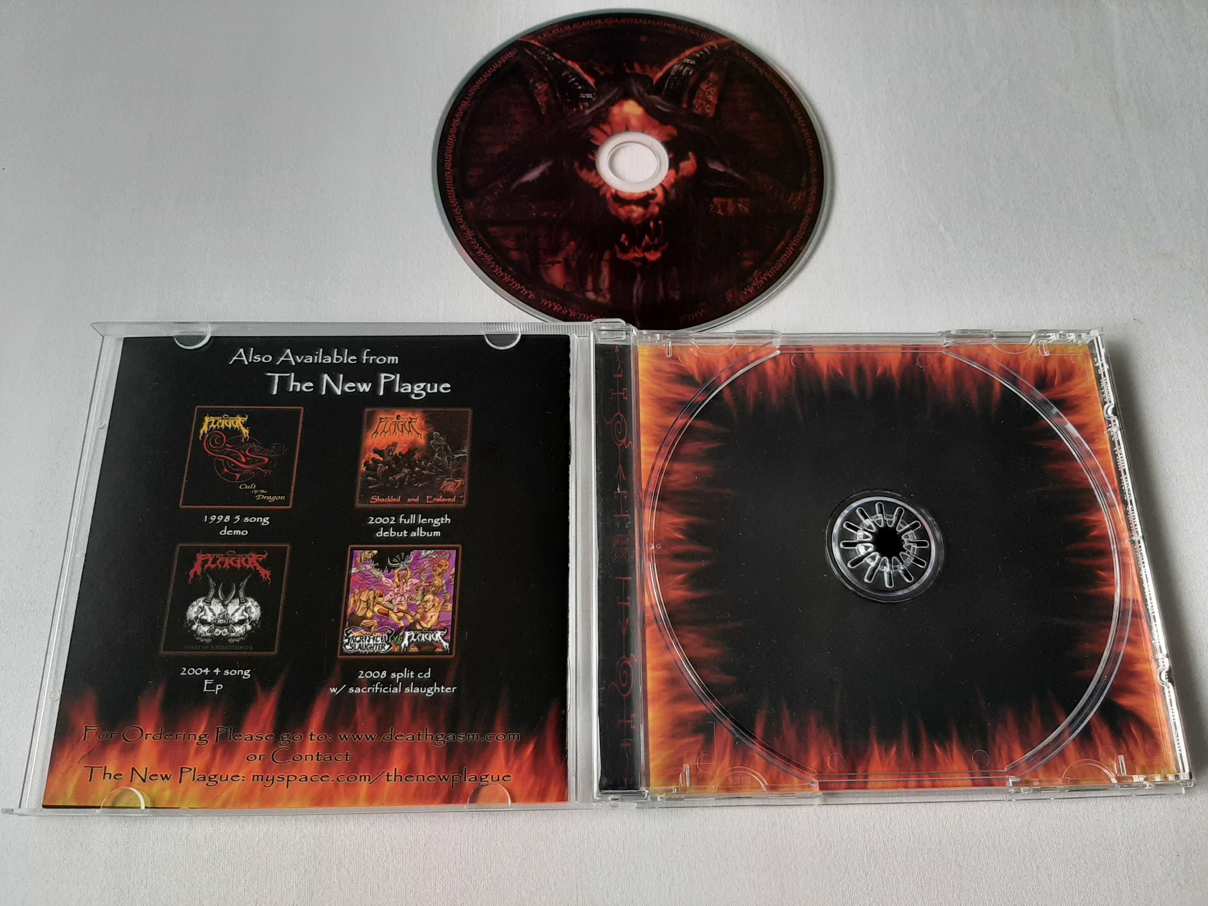 THE NEW PLAGUE "Insatiable" CD 2008 death metal
