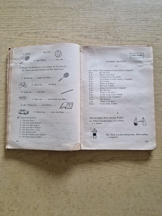 Książka podręcznik do nauki języka angielskiego