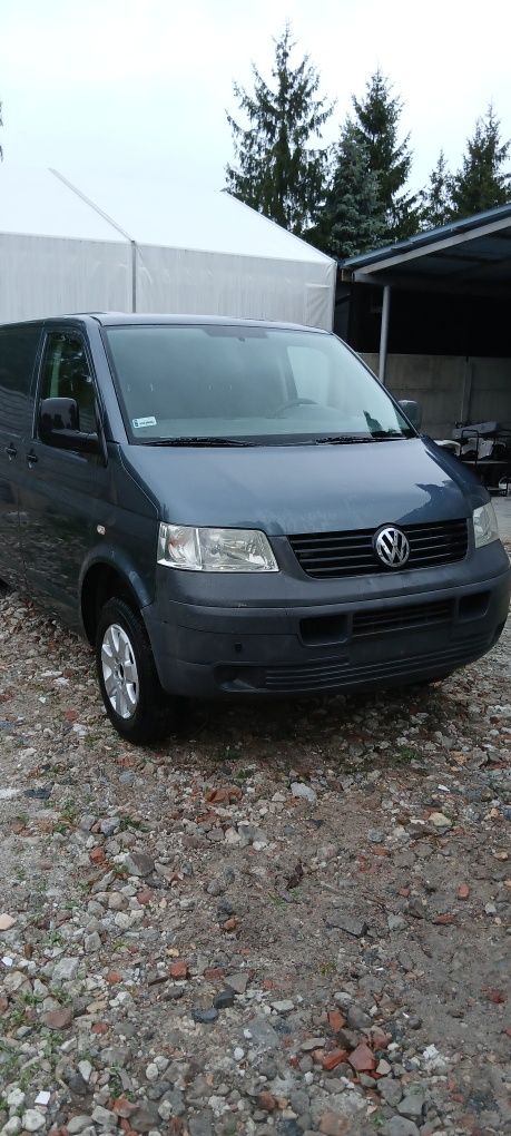 Sprzedam volkswagen t5 4×4 z 2008r. 2,5 tdi 130k VAT 1 Klima hak