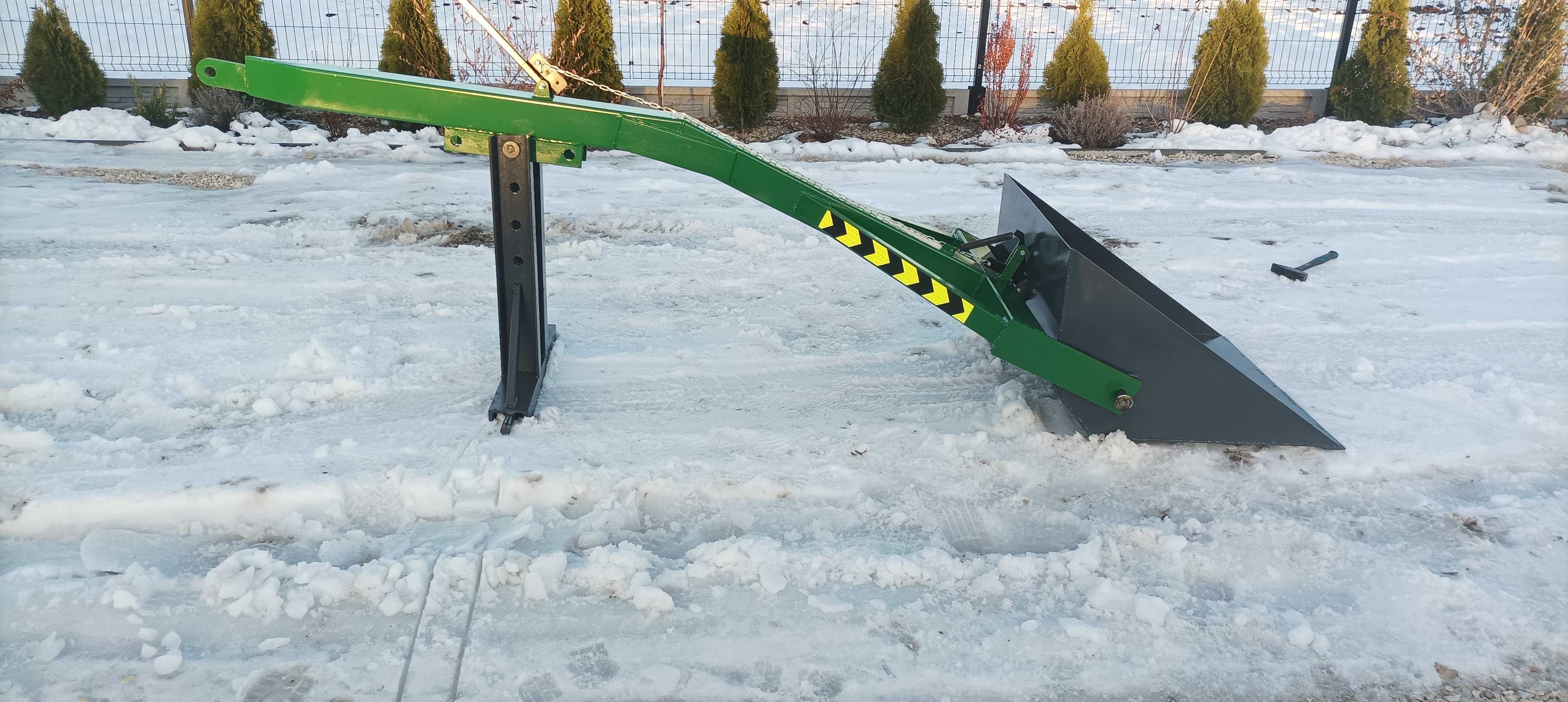 na tylni tuz ładowacz na tył ciągnika łyżka widły