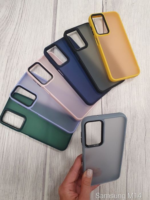 Чехол Накладка Бампер Силикон Samsung Самсунг M 14 33 Чохол бампер