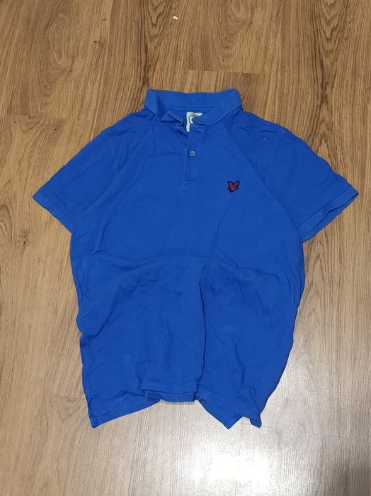 Винтажный футболка поло Lyle&Scott
