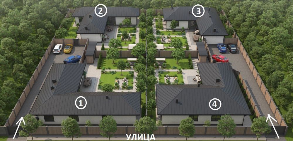 Высокий-Одноэтажный. несколько семей. закрытый мини клуб