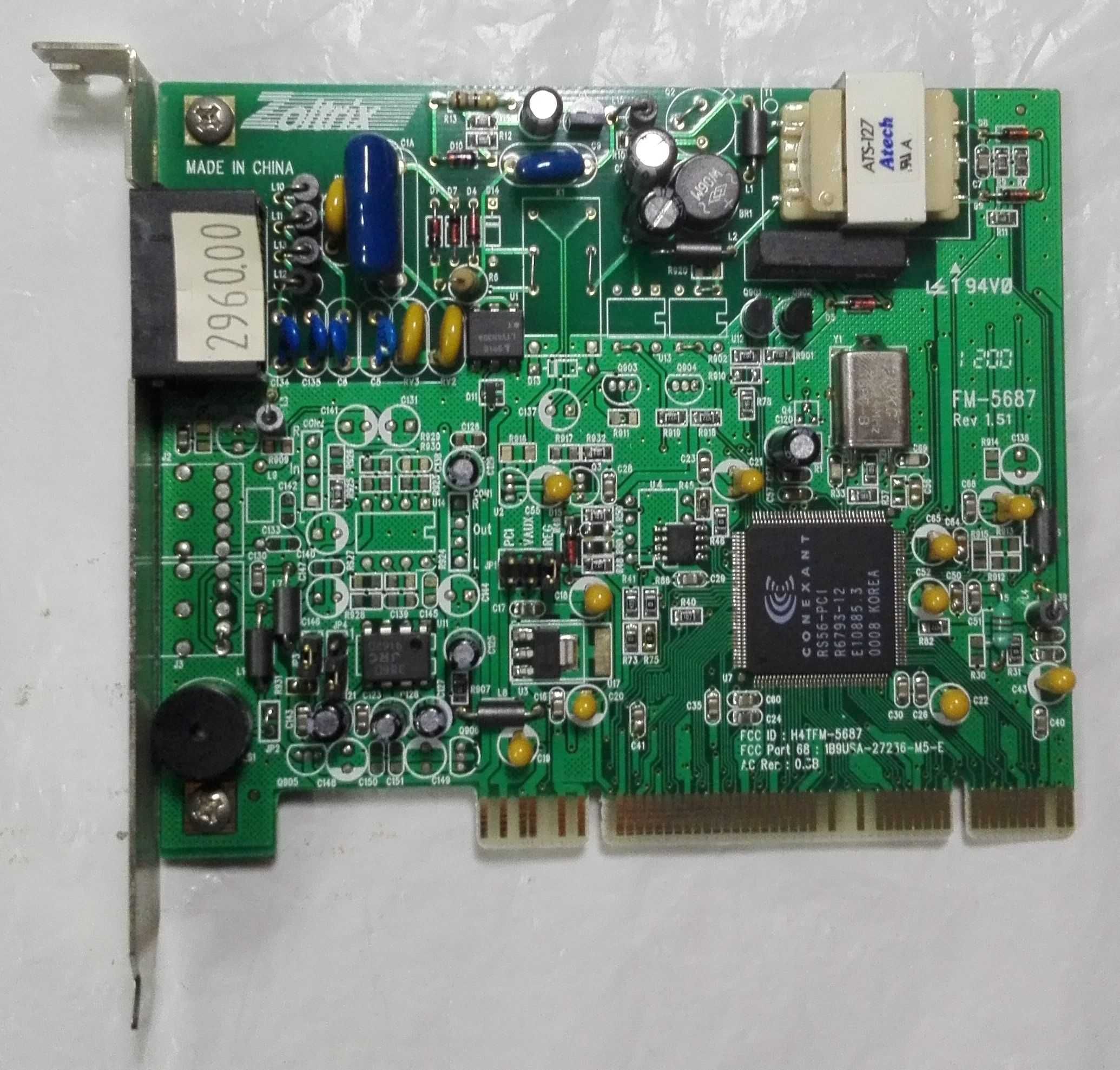 Placas Modem ADSL 56K PCI