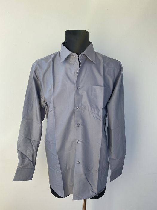 Koszula męska nowa 44 rozmiar 182-188 wzrost kolor szary długi rękaw