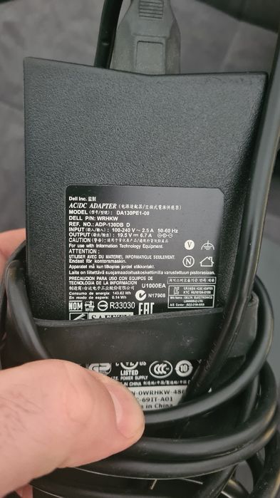 Stacja dokująca Dell TB16  usb-c +zasilacz oryginalny