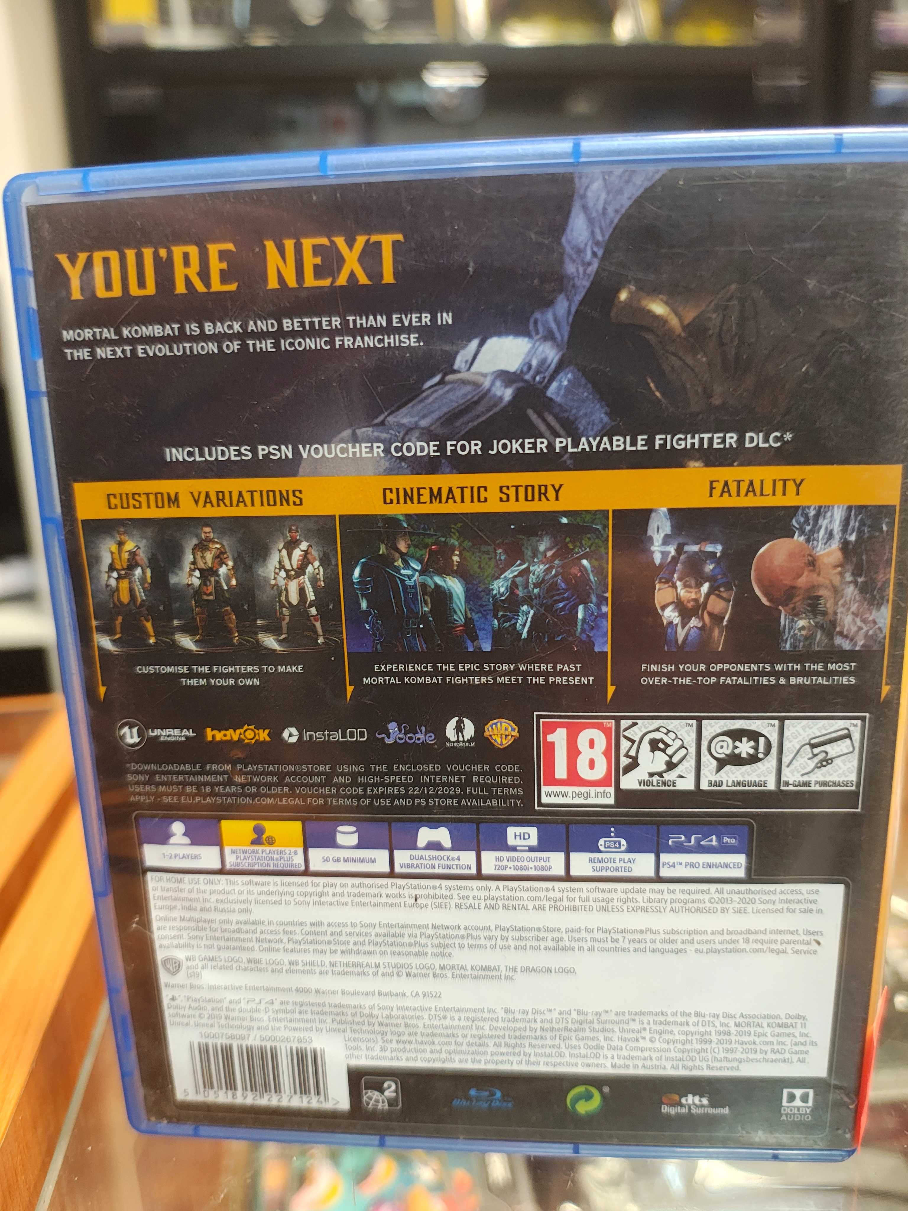 Mortal Kombat 11 Sony PlayStation 4 (PS4) PS5 SklepRetroWWA