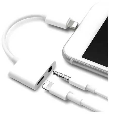 Adaptador Lightning para 3.5mm e carregamento Novos em caixa