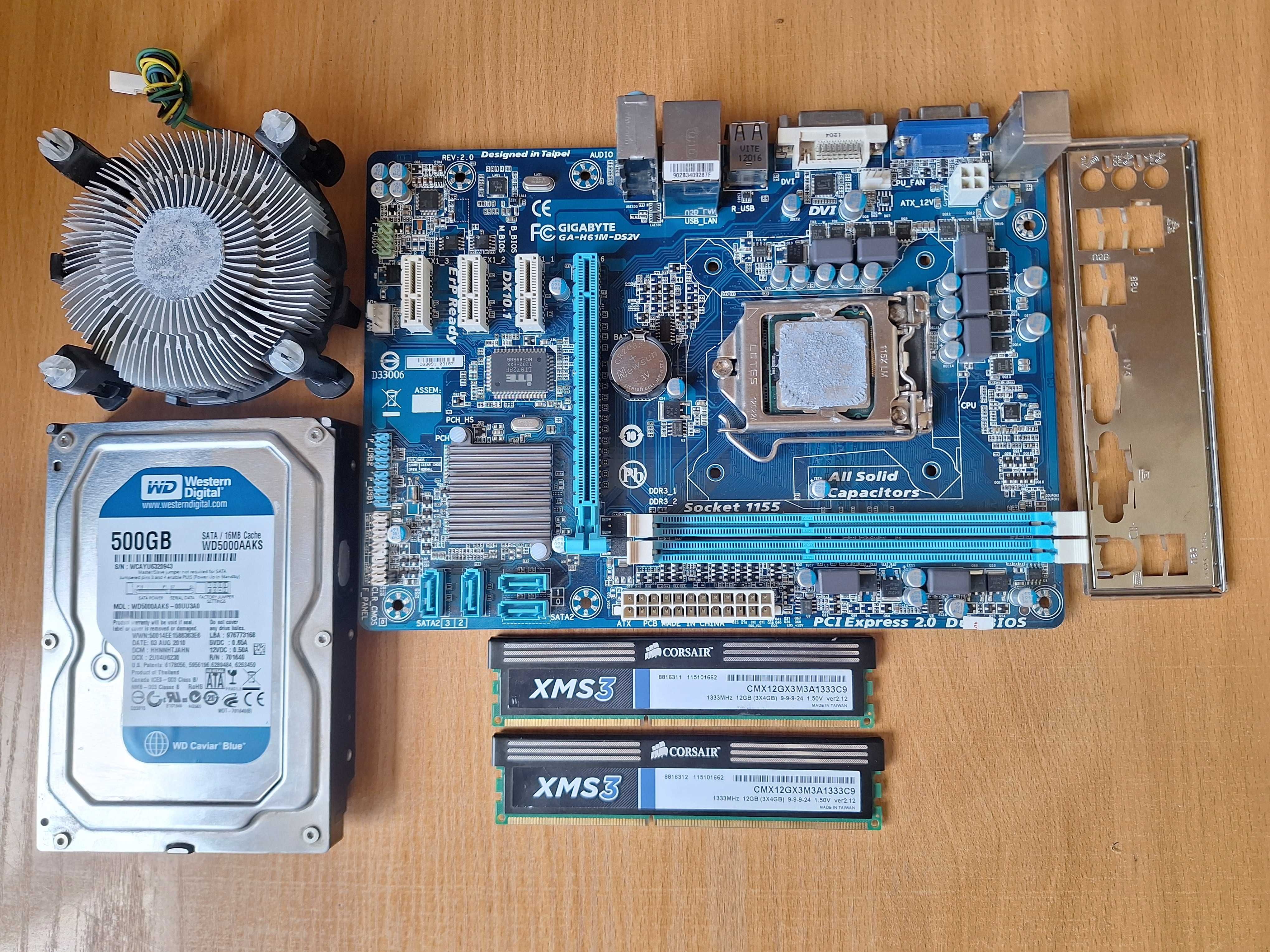 Socket 1155 + Core i7 комплект