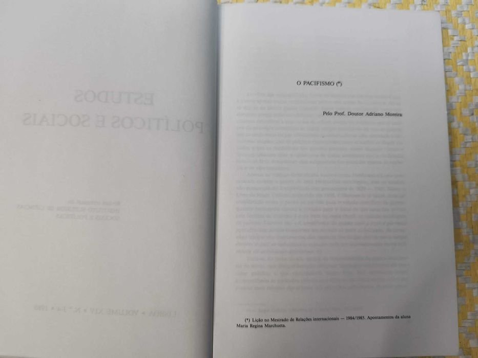 Estudos Políticos e Sociais - Vol. XIV nº 3-4
