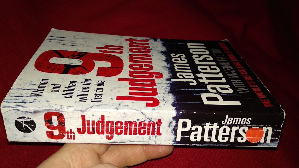книга детектив на английском языке james patterson 9th judgement