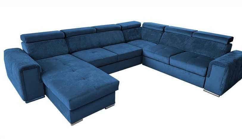 Duży rozkładany narożnik AVANTI 8 pojemnik ,funkcja spania Wysyłka