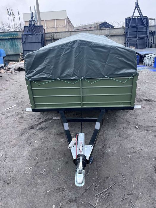 Двовічний  причіп Дніпро-250 з гальмами на 2т