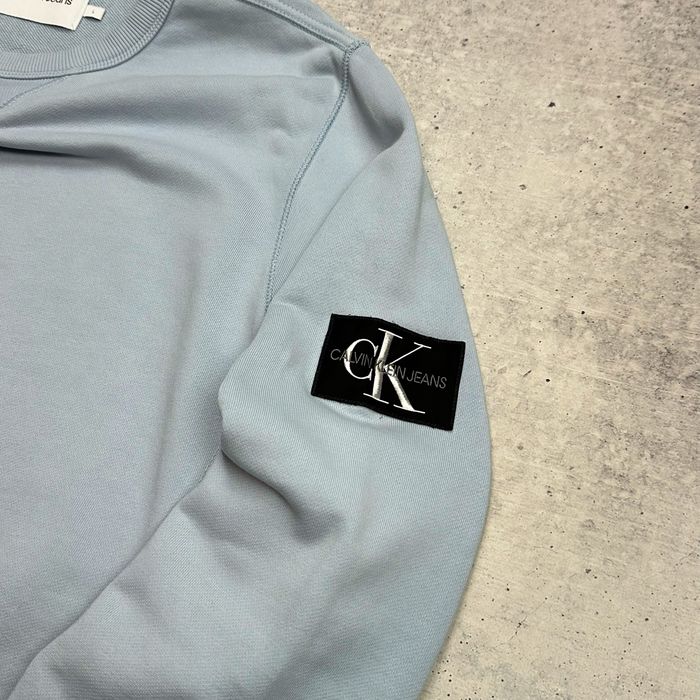 Кофта свитшот Calvin Klein Jeans Badge Crew размер L