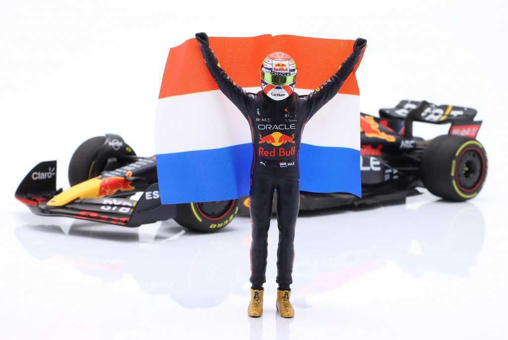 1:18 Minichamps Red Bull RB18 #1 Winner F1 Dutch GP 2022 M.Verstappen