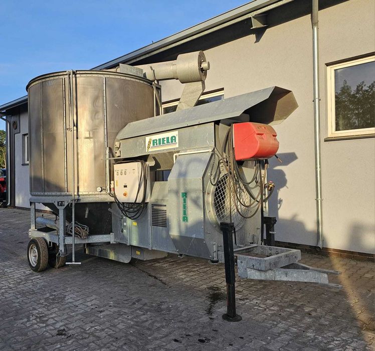 RIELA GTR1500 Jak Nowa 823H 15m3 Cena Brutto Suszarnia Przewoźna Zboża