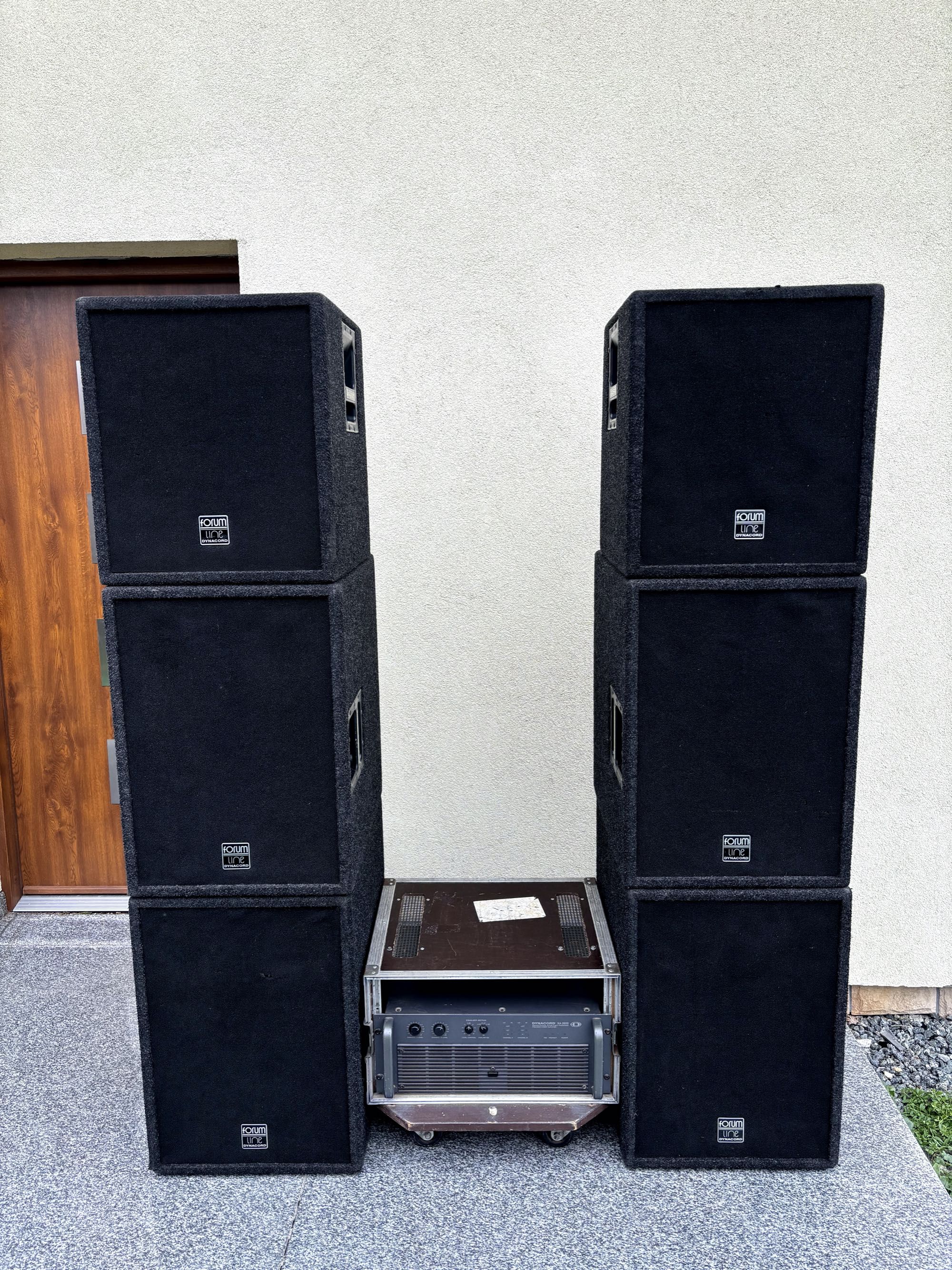 dynacord xa5, forum line, zestaw nagłośnieniowy, hk audio