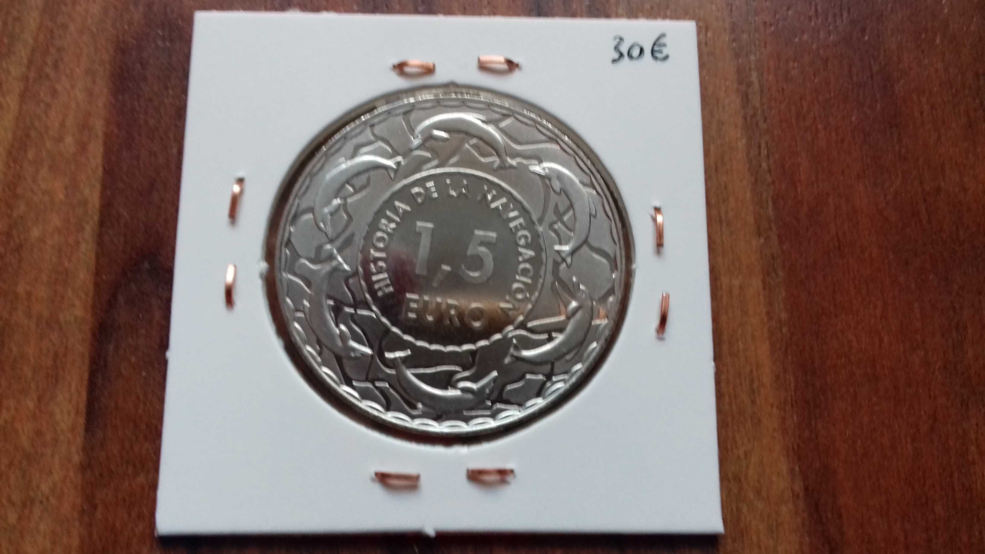 Moeda 1,5€ Espanha "Carabela" - 7500 Exemplares, 2019