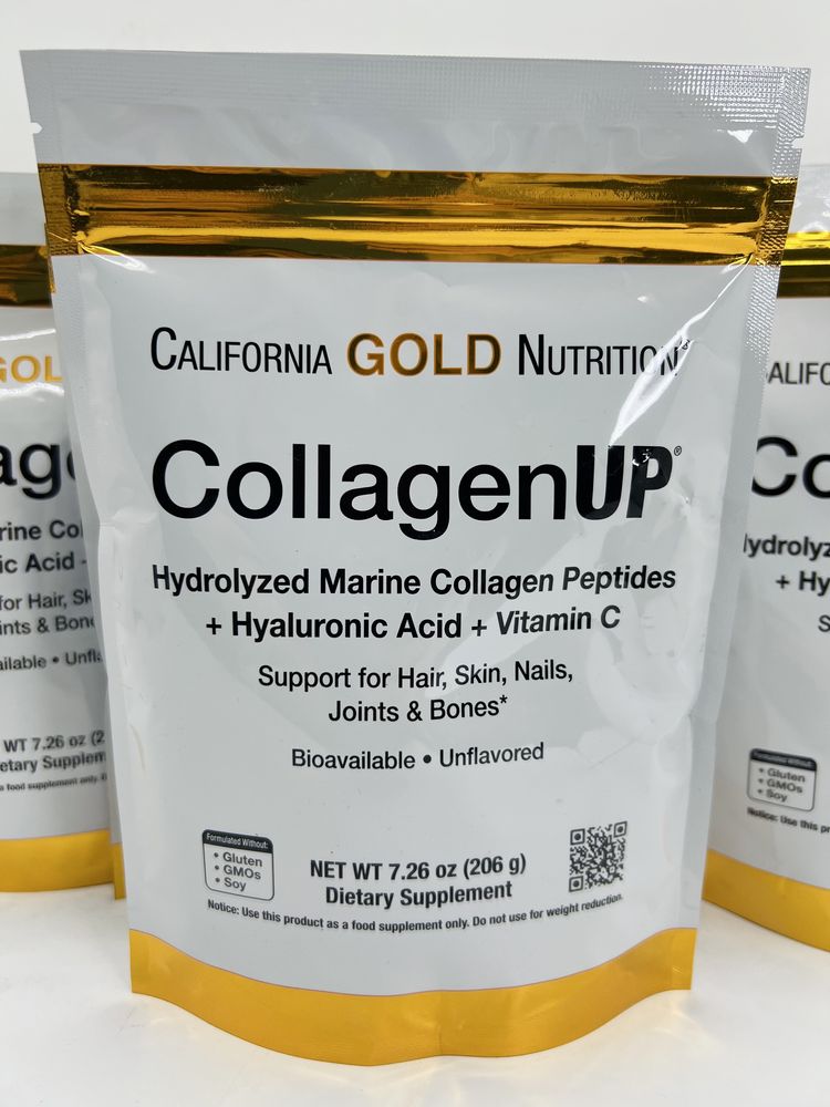 California Gold Nutrition, CollagenUP, морской коллаген 206г