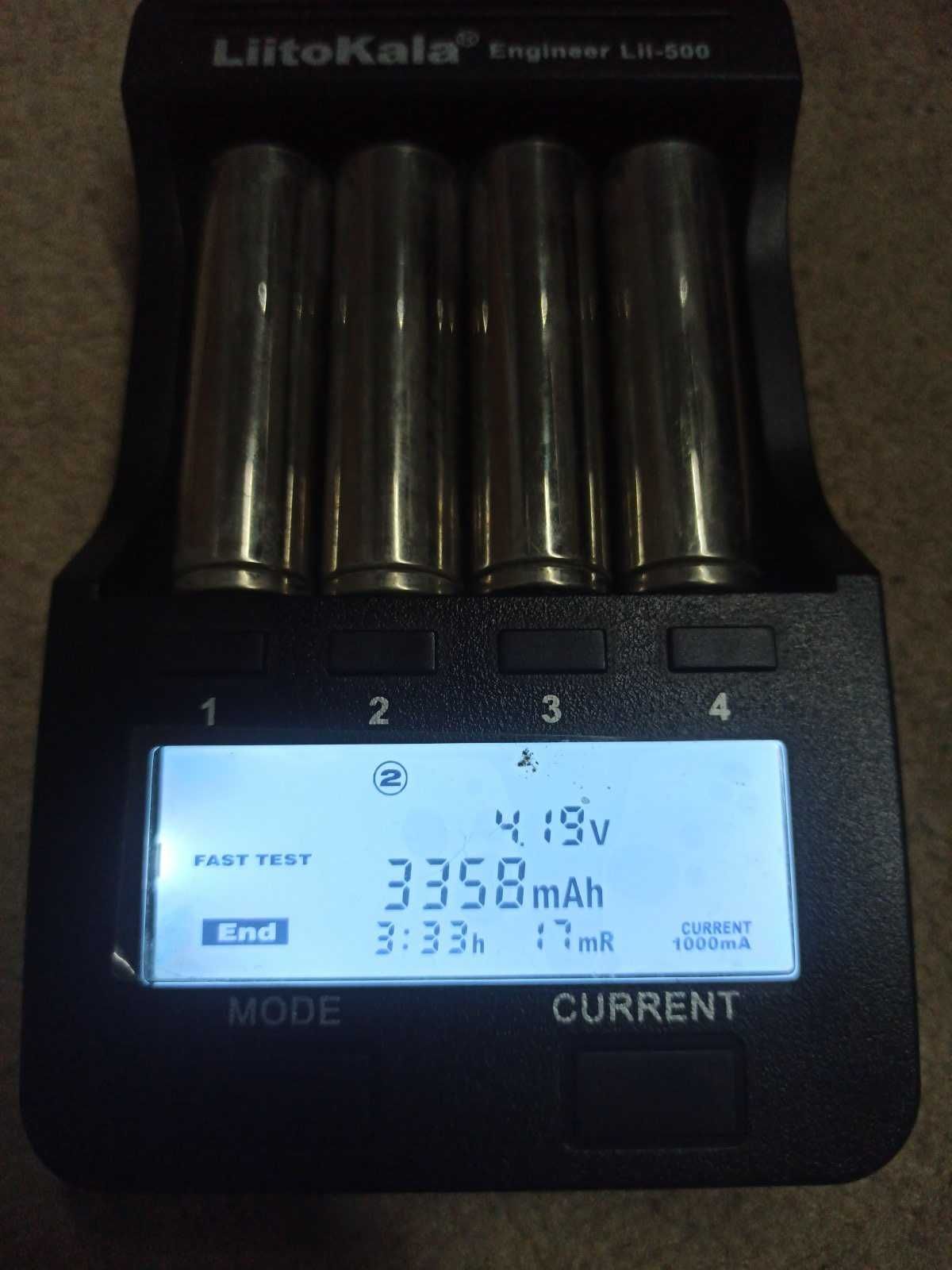 акумулятори 18650 Тесла Panasonic 3300ма, 24рік
