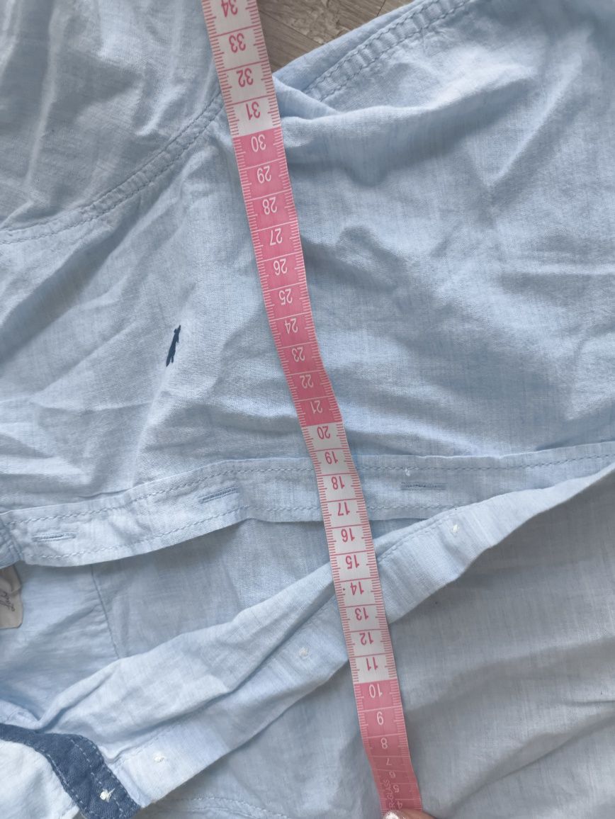 Elegancki komplet Reserved h&m, koszula z długim rękawem sweter