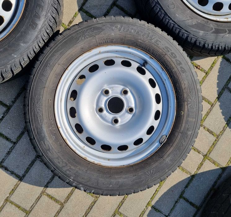 Koła felgi opony zimowe 195/65/15 R15 5x112  VW Audi K34