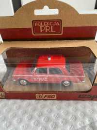 Model samochodu Fiat 125p (Straż) Kolekcja PRL Daffi skala 1:43