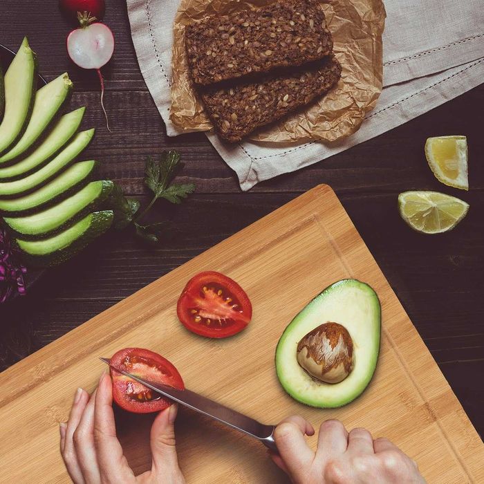 Обробна дошка дошка для нарізання для замішування Relaxdays Bamboo