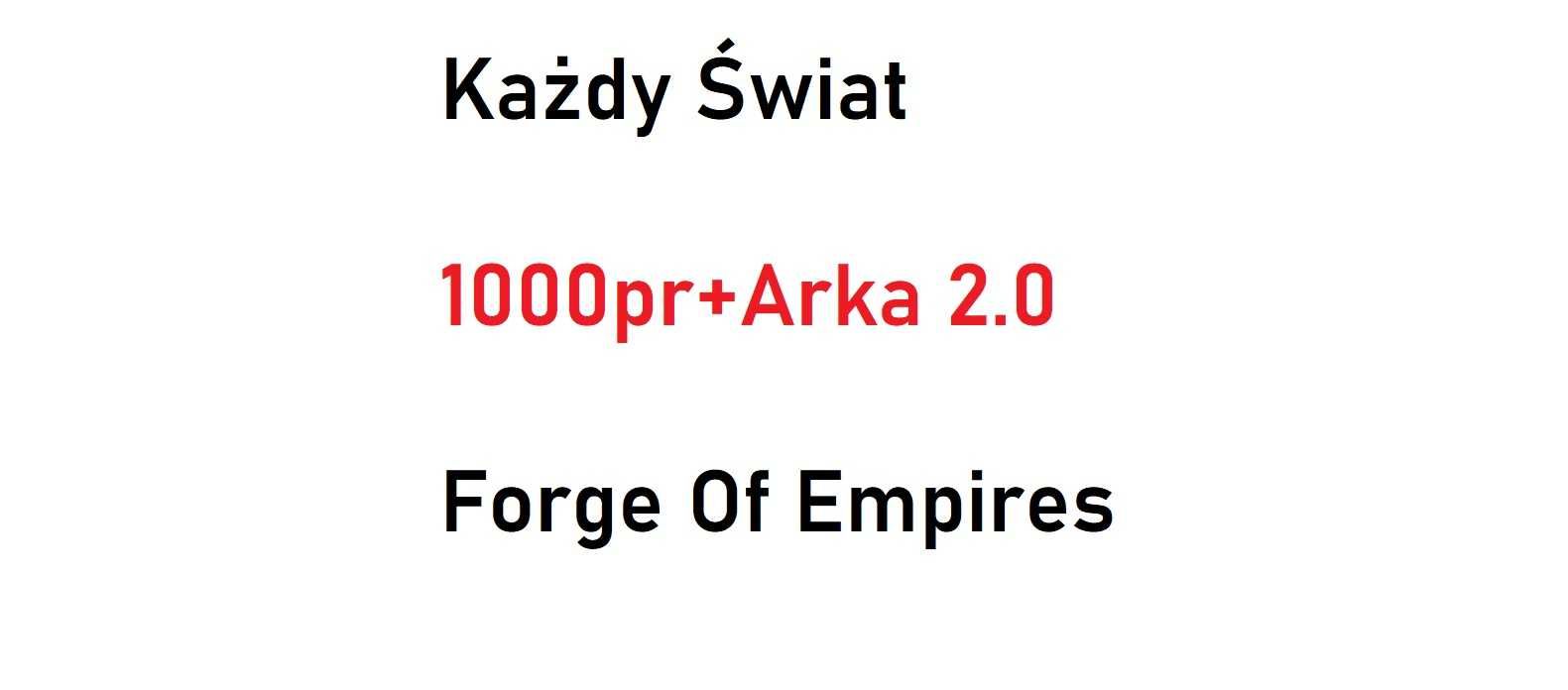 Forge of Empires punkty rozwoju