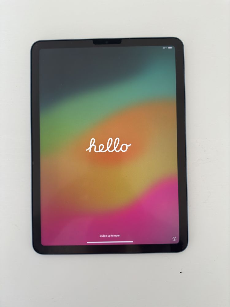 iPad Air Wi‑Fi de 10,9 polegadas 256 GB Azul - C/ Novo fatura e caixa
