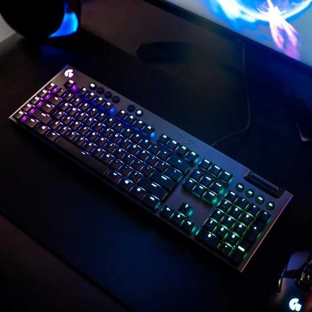 Клавіатура Logitech G815 Gaming Mechanical GL Linear RGB USB Black