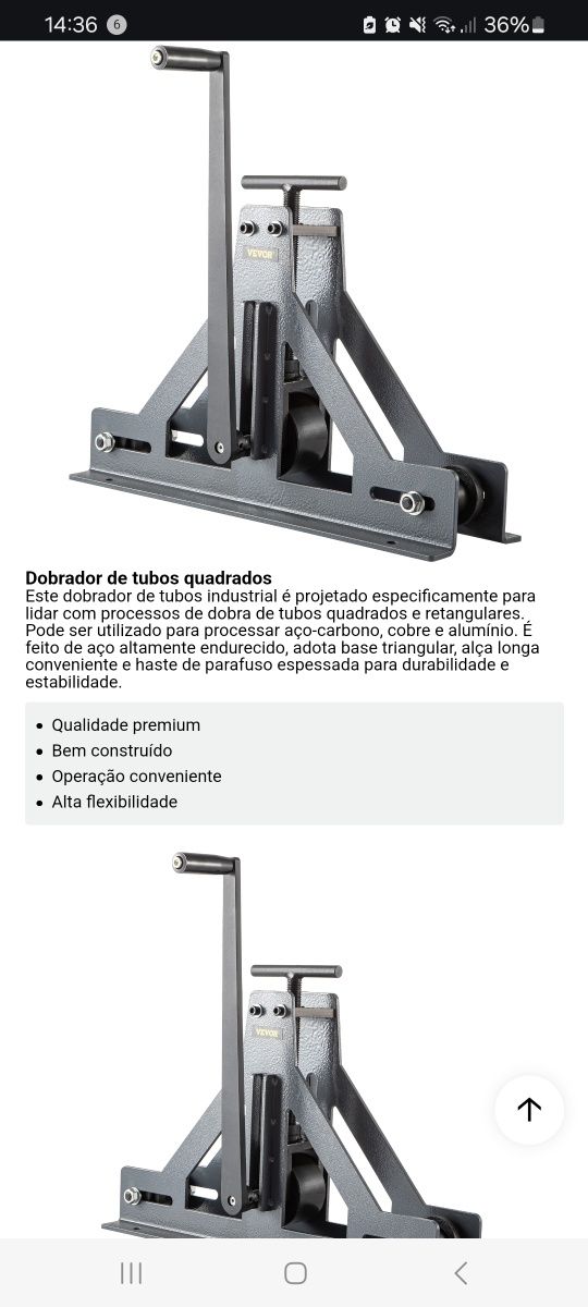 Dobrador de tubo
