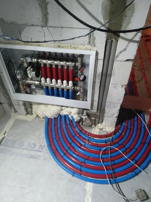 Опалення, Монтаж опалення, Тепла підлога, Сантехнік, Каналізація
