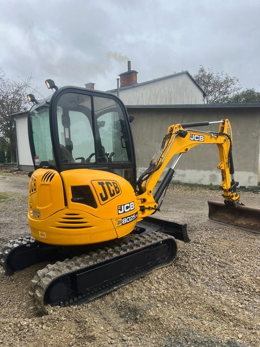 Minikoparka Jcb 8025 Super Doinwestowana Mocna koparka