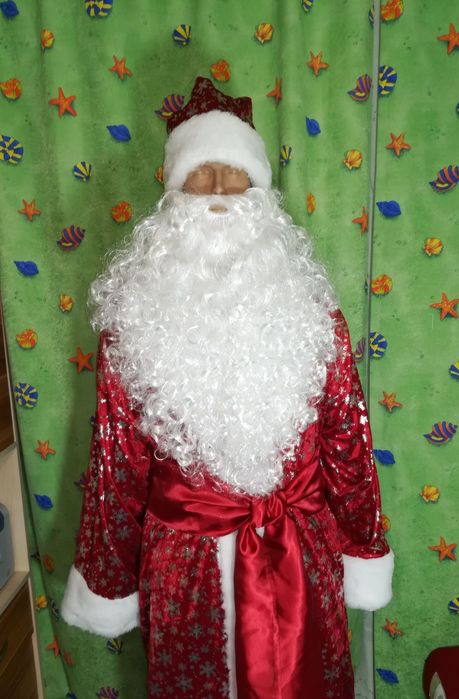 Новорічний костюм Діда Деда Мороза Миколая Дед Мороз Дід Мороз