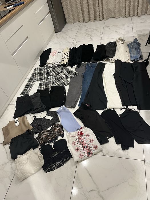 Величезний пакет жіночих речей zara , hm