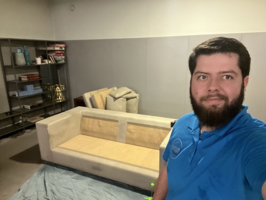 Limpesa de estofos em geral