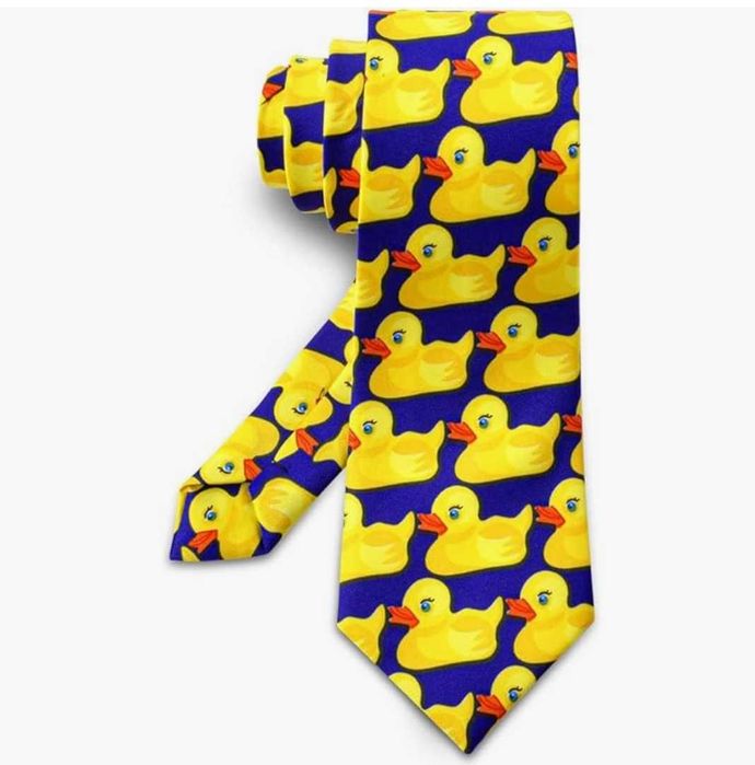 Gravatas yellow duck