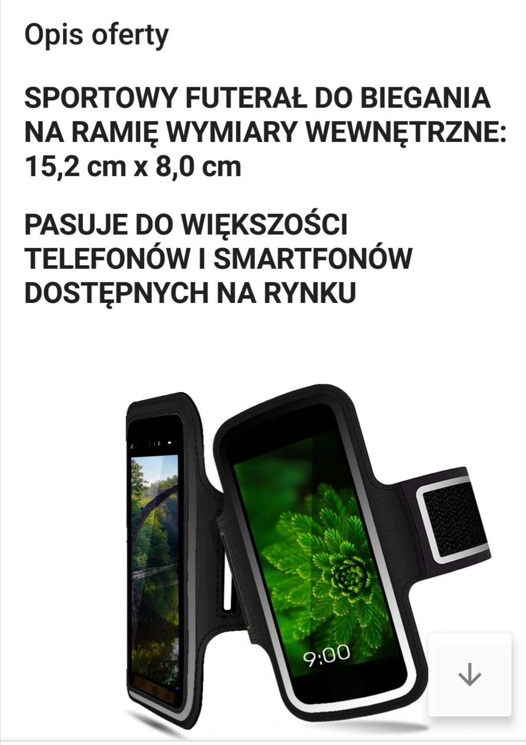 Etui na telefon do biegania