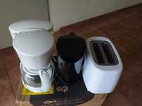 Cafeteira + Torradeira + Chaleira