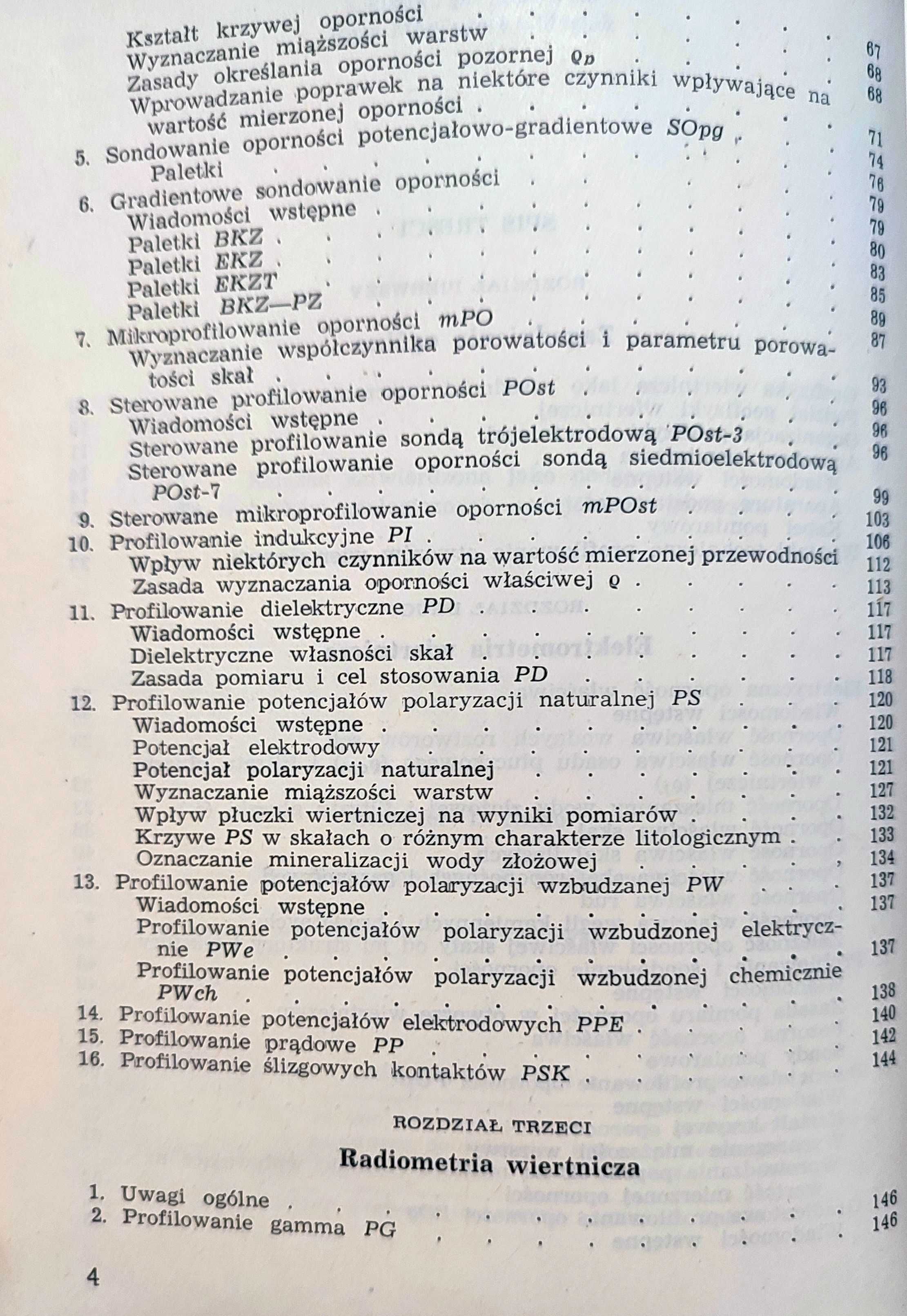 Geofizyka wiertnicza. Część 5 dla techników geologicznych. Plewa