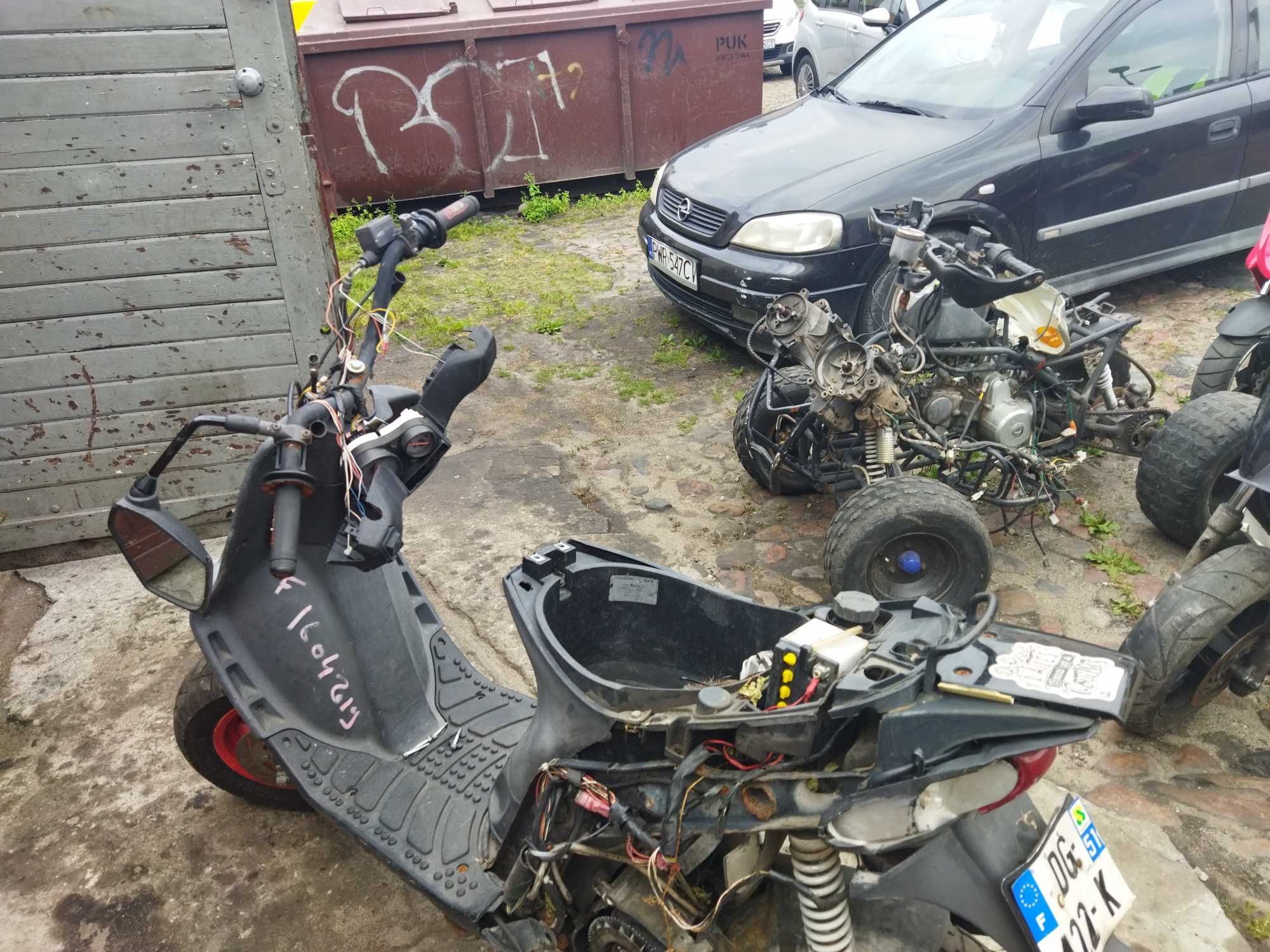 Cześći Gilera Starker