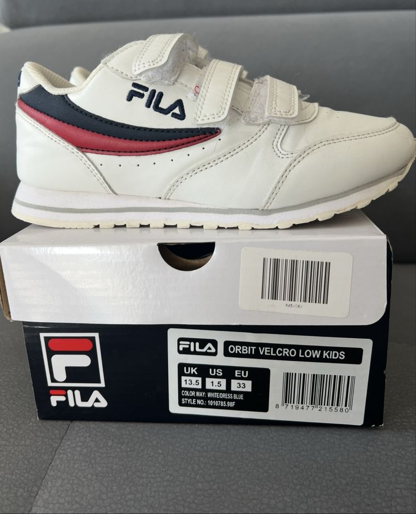 Białe sneakersy do szkoły lekkie wyhodne r. 33