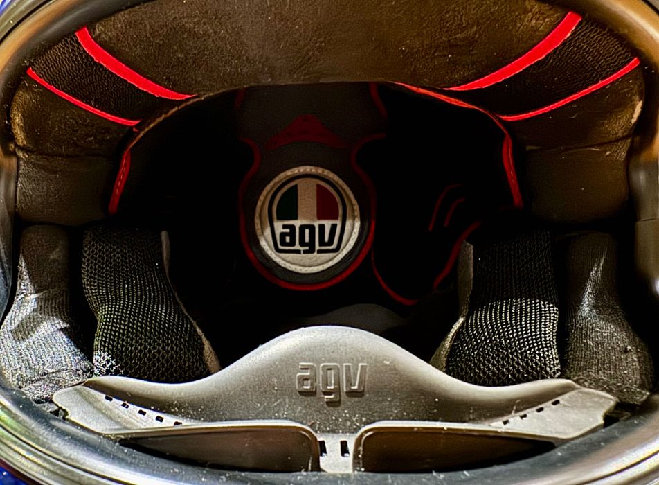 Capacete AGV GP-TECH Tamanho M (57-58) edição limitada nº 1143 de 2500